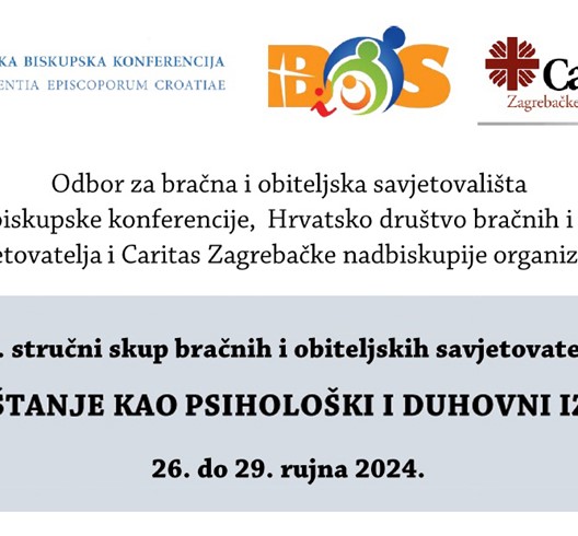 10. Stručni skup bračnih i obiteljskih savjetovatelja pod nazivom „Opraštanje kao psihološki i duhovni izazov“